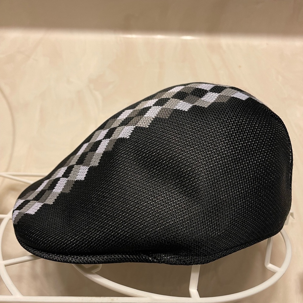 kangol box argyle stripe 507 cap new without tags